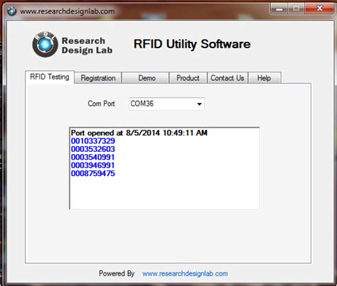 c usb rfid reader|USB rfid reader software free.